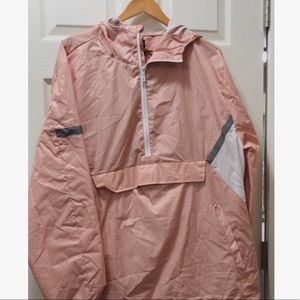 Women’s pink windbreaker jacket